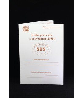 KNIHA PREVZATIA A ODOVZDANIA SLUŽBY SBS a VO
